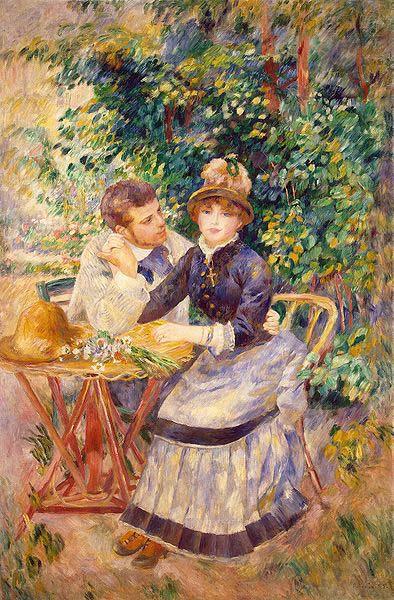 Pierre-Auguste Renoir In the Garden,